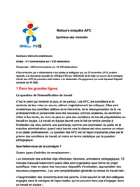 APC verbatim APC verbatim