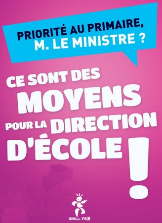 Des moyens pour la direction d'école Des moyens pour la direction d'école