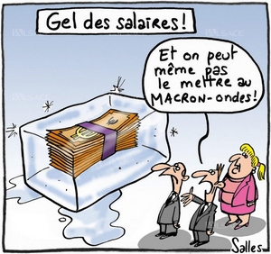 Gel des salaires des fonctionnaires Gel des salaires des fonctionnaires