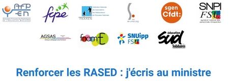 RASED j'écris au ministre RASED j'écris au ministre