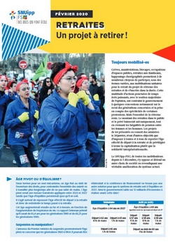 Une 4 pages Retraites un projet à retirer Une 4 pages Retraites un projet à retirer