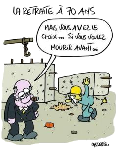 La retraite à 70 ans La retraite à 70 ans