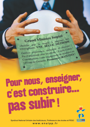 Pour nous enseigner c'est constuire pas subir Pour nous enseigner c'est constuire pas subir