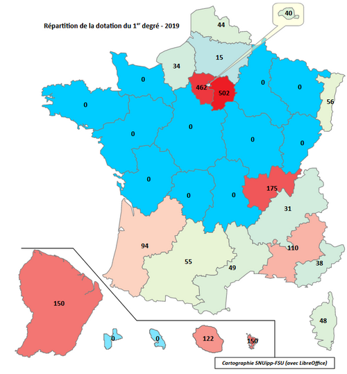 Rentrée 2019 dotations académiques Rentrée 2019 dotations académiques