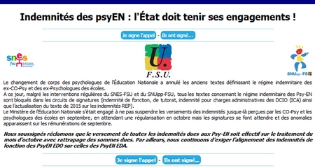 Pétition PSY Pétition PSY