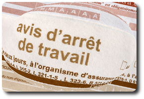 Avis d'arrêt de travail Avis d'arrêt de travail