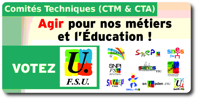 Votez CTA et CTM Votez CTA et CTM